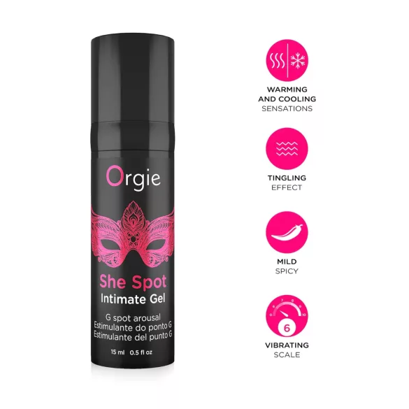 Orgie - G-bod stimulujúce sérum - 15 ml