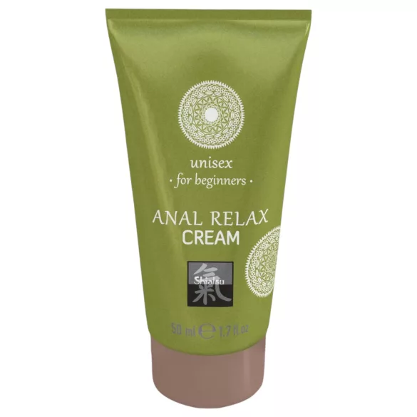 HOT Shiatsu - análny lubrikačný krém - relaxačný účinok - 50 ml