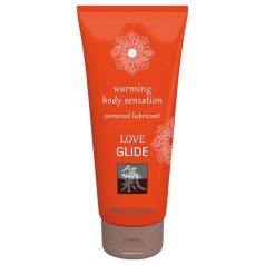   HOT Shiatsu Love Warming - lubrikant na vodnej báze - hrejivý efekt - 100ml