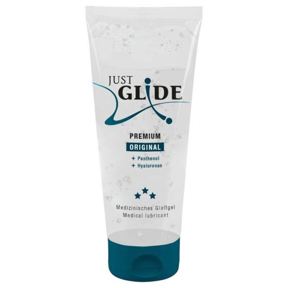 Just Glide Premium Original - vegán, vodný lubrikant (200ml)