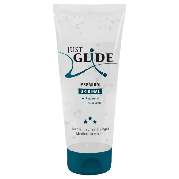 Just Glide Premium Original - lubrikant na vodnej báze - vegánsky - 200ml