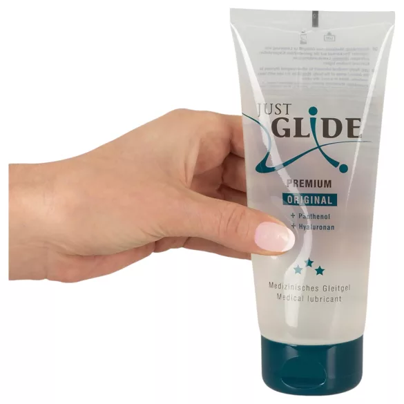 Just Glide Premium Original - lubrikant na vodnej báze - vegánsky - 200ml