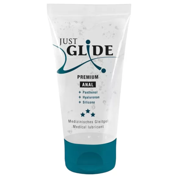 Just Glide - análna lubrikácia - prémiový gél na anál - 50 ml