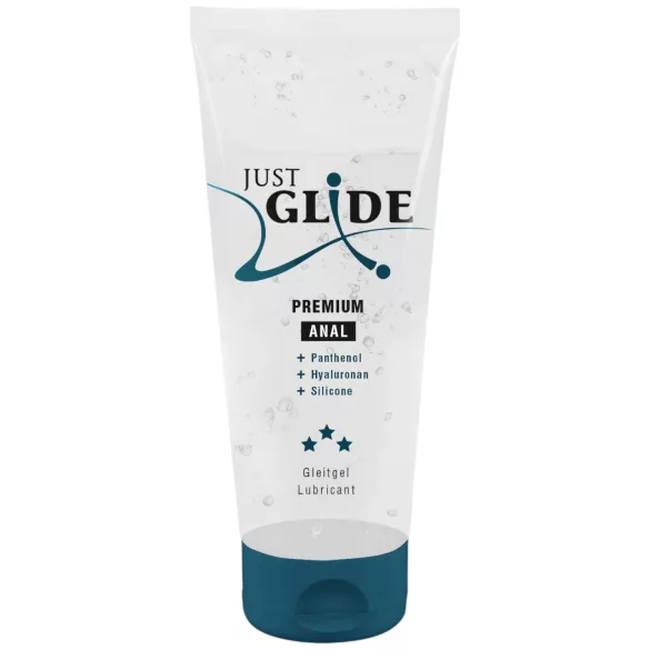 Just Glide - anál lubrikant - prémiový, vyživujúci - 200ml