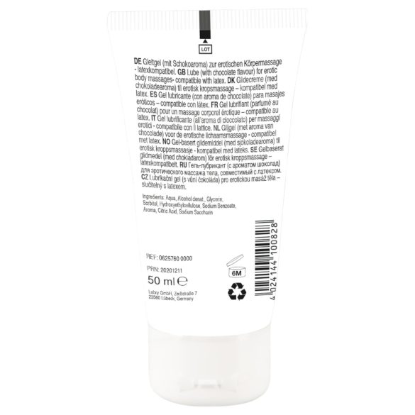 Lick it! - jedlý lubrikant 2v1 - biela čokoláda - 50ml