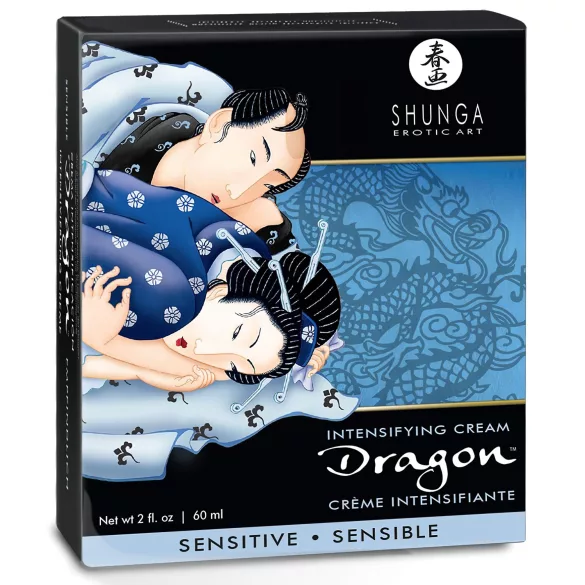 Shunga Dragon Sensitive - intímny gél pre mužov - 60 ml