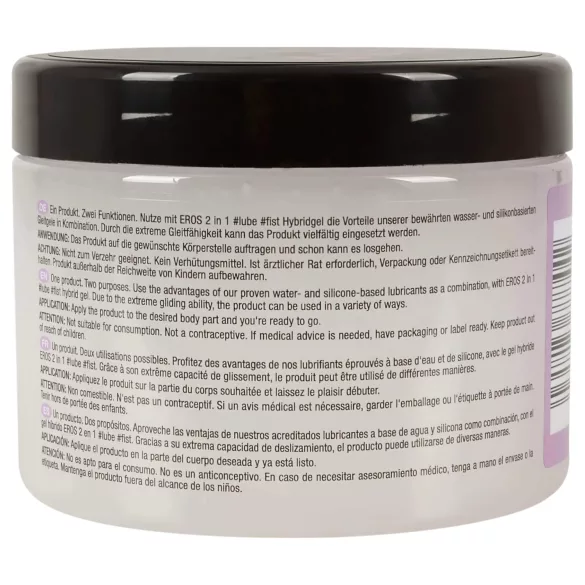 EROS - lubrikant a fist gel 2v1 - hybrid - 500ml