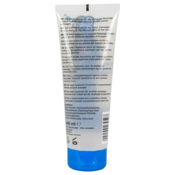 KlatschNass - lubrikant na vodnej báze s hyalurónom - 240ml
