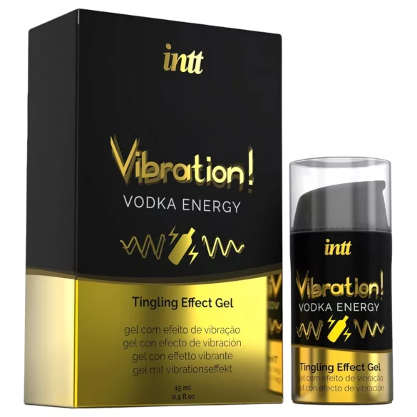 Intt Vibration! - tekutý vibrátor - vodka energy - 15 ml