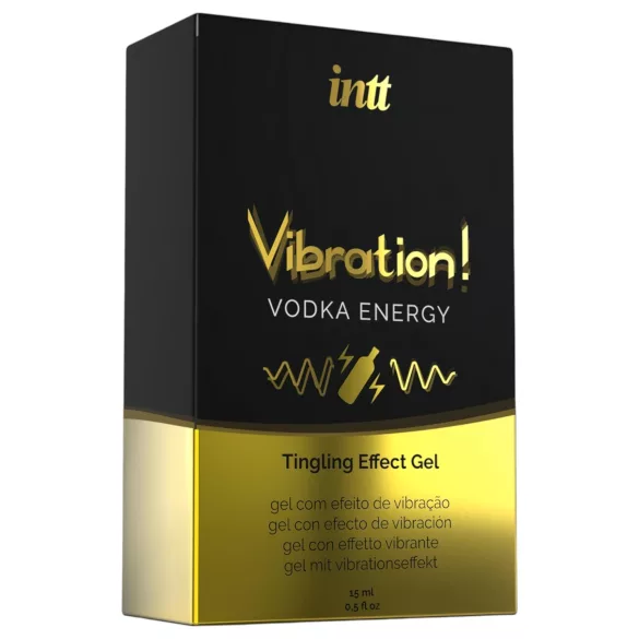 Intt Vibration! - tekutý vibrátor - vodka energy - 15 ml