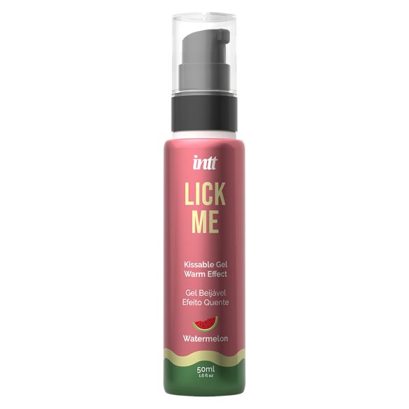 Intt Lick Me - hrejivý lubrikačný gél - vodný - melón - 50 ml