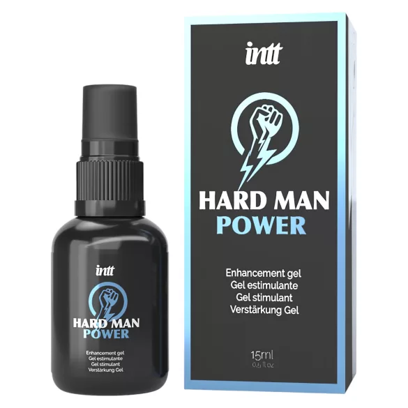 Intt Hard Man Power - stimulačný gél pre mužov - 15ml