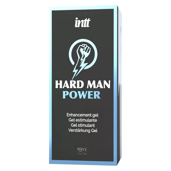 Intt Hard Man Power - stimulačný gél pre mužov - 15ml