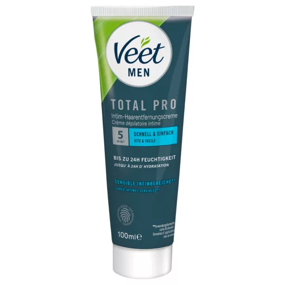 Veet - intímny depilačný krém a balzam pre mužov (100 ml + 50 ml)