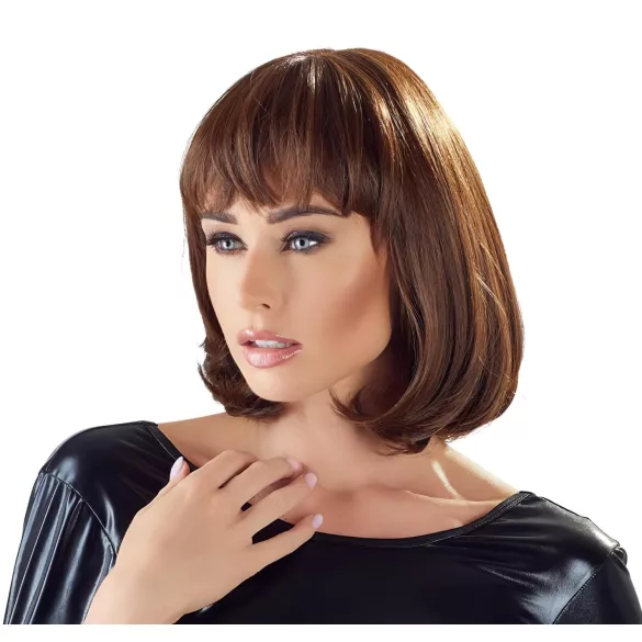 Cottelli - parochňa bob stredná dĺžka - hnedá