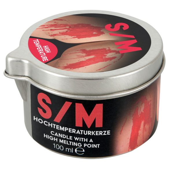 BDSM High Temperature - parafínová telová sviečka - 100 ml