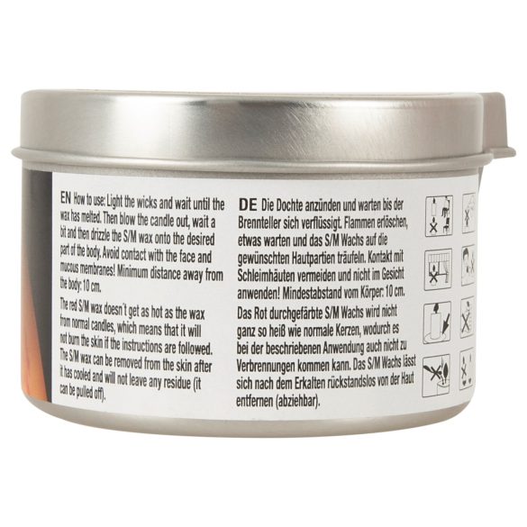 BDSM High Temperature - parafínová telová sviečka - 100 ml