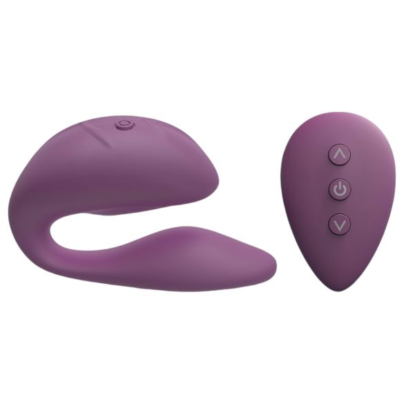Cotoxo Cupid 2 - diaľkovo ovládaný pár vibrátor (fialový)