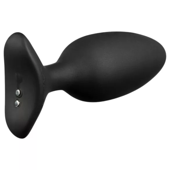 Lovense Hush 2 S - aplikáciou ovládaný análny vibrátor (38 mm, čierny)