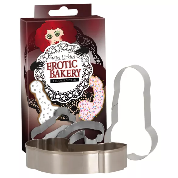 Vykrajovátko na sušienky penis - sada 2 ks