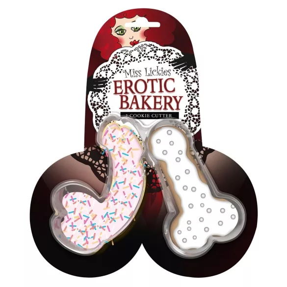 Vykrajovátko na sušienky penis - sada 2 ks