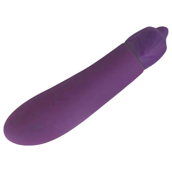 Lonely - fialový vibrátor baklažánového tvaru