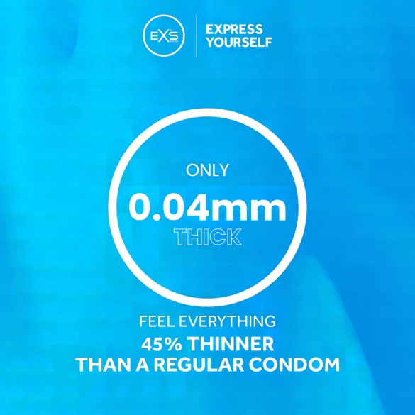 EXS - ultra tenké latexové kondómy - 48 ks