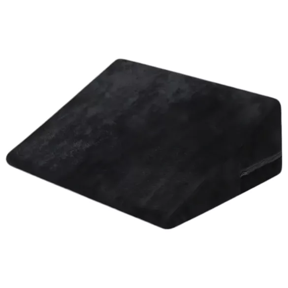 Desirel Magic Pillow - klinový sex vankúš - malý (čierny)