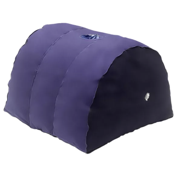 Desirel Magic Pillow - Nafukovací sex vankúš - s držiakom na dildo (fialový)