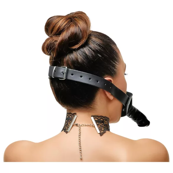 ZADO - ústna zátka na penis - čierna