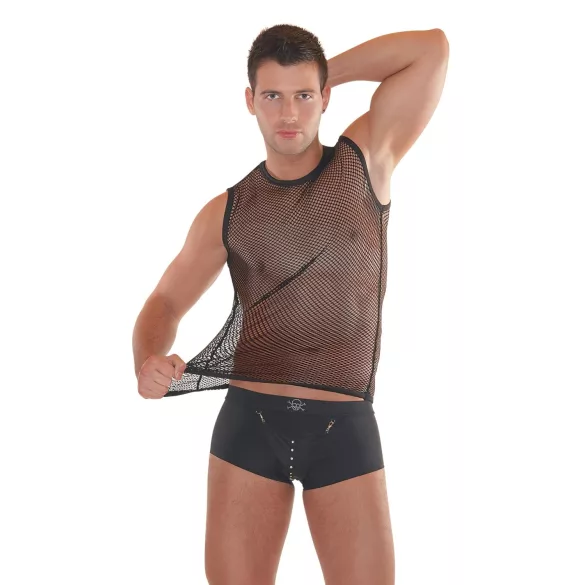 Pirát - pánske boxerky - čierne - XL