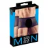 Svenjoyment - boxer set - priehľadný - čierna - 2 diely - S-L