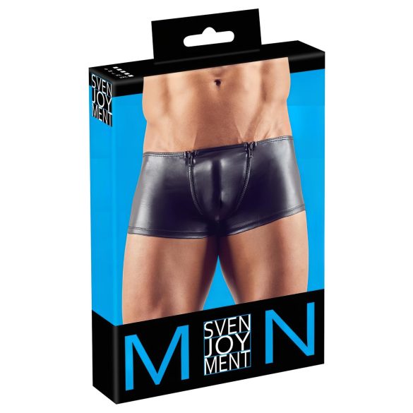 Svenjoyment - zipsové boxerky (čierne)