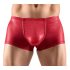 Svenjoyment - lesklé push-up boxerky (červené) - 2XL