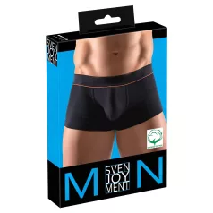 Svenjoyment - pohodlné eko-bavlnené boxerky (čierne)