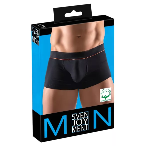 Svenjoyment - pohodlné eko-bavlnené boxerky (čierne) - M