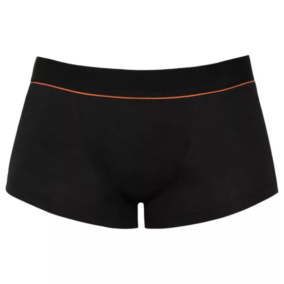 Svenjoyment - pohodlné eko-bavlnené boxerky (čierne) - L