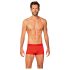 Obsessive - priehľadné boxerky po bokoch (červené) - L/XL