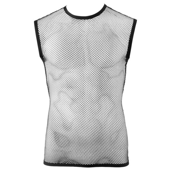 Svenjoyment - pánske sieťované tričko - čierne