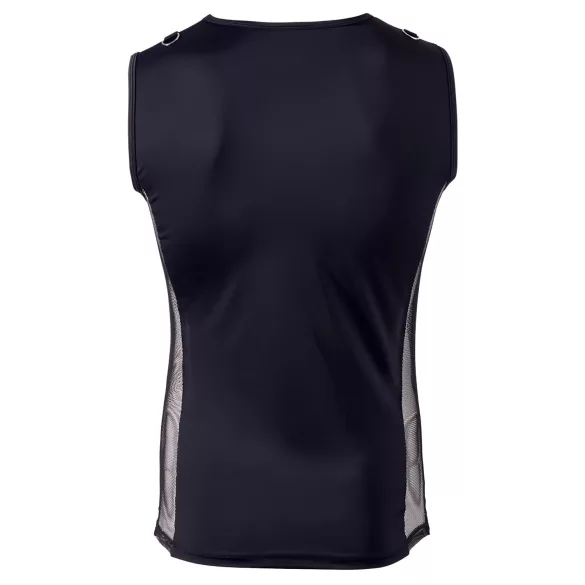 Svenjoyment - pánske tričko s viazaním - čierne - M