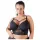 Cottelli Plus Size - čipkovaná podprsenka s remienkami (čierna) - 85E