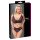 Cottelli Plus Size - Priesvitná vzorovaná podprsenka (fialová) - 2XL
