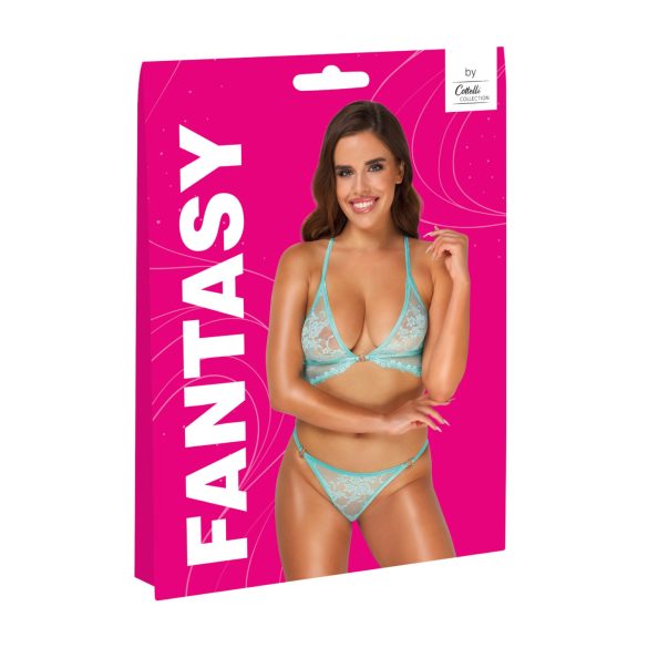 Cottelli - sexy čipkovaná bielizeň set - zelená