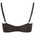 Cottelli Plus Size - spevňujúca podprsenka (čierna) - 95F