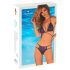 Obsessive Balitta - lesklé bikiny s krčkovým pútkom (fialové) - M