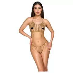 Cottelli - telozdobný šperk s retiazkami - zlatá