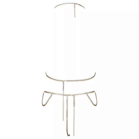 Cottelli - telozdobný šperk s retiazkami - zlatá