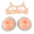 Cottelli - silikónové push-up prsia s podprsenkou (2x1000g)