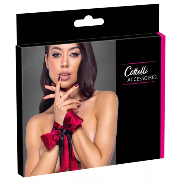 Cottelli - bondage šál - červený