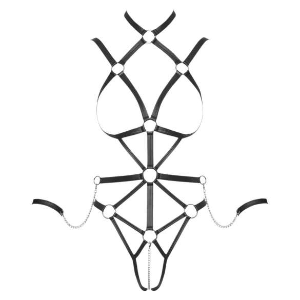 Bad Kitty - erotické body - čierna